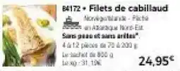 Thiriet Filets de cabillaud offre