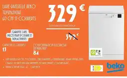 E.Leclerc Beko - lave-vaisselle tdfw16.10uu offre