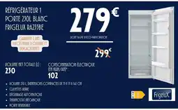 E.Leclerc Frigelux - réfrigérateur 1 porte 720 blanc frigeleux aa2s5bè offre