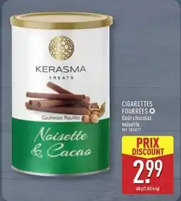 ALDI Cigarettes fourrees offre