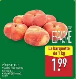ALDI Pêches plates offre