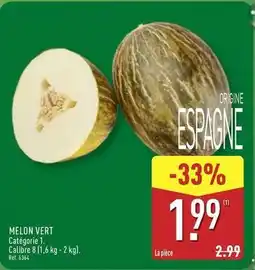 ALDI Melon vert offre