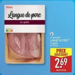 ALDI Langue de porc offre