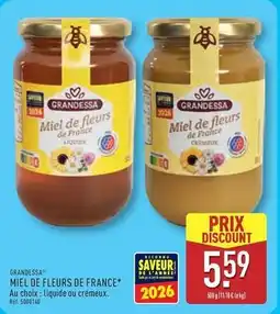 ALDI Miel de fleurs de france offre