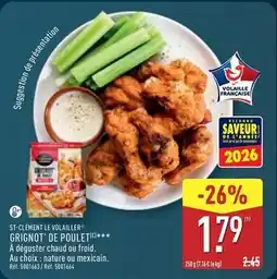 ALDI Grignot de poulet offre