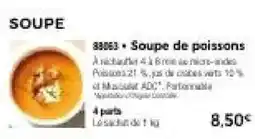 Thiriet Soupe de poissons offre