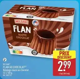 ALDI Milsani - flan au chocolat offre
