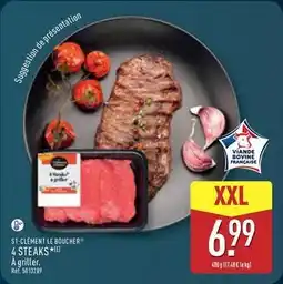 ALDI Boucherie st-clément - le boucher 4 steaks m offre