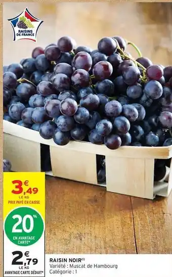 Raisin noir