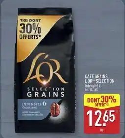 ALDI Lor - cafe grains offre