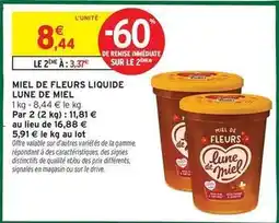 Intermarché Contact Lune de miel - miel de fleurs liquide offre