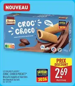 ALDI Les malins plaisirs - croc choco pocket offre