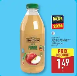 ALDI Rio - jus de pomme offre