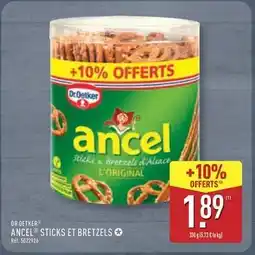 ALDI Dr. oetker - sticks et bretzels offre