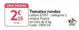 Promocash Promo - tomates rondes offre
