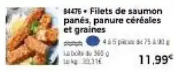 Thiriet Filets de saumon panés offre