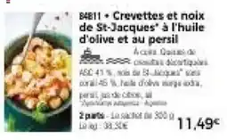 Thiriet B4811 + Crevettes et noix de St-Jacques offre