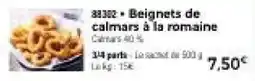 Thiriet Beignets de calmars à la romaine offre