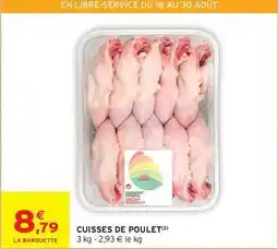 Intermarché Contact Cuisses de poulet offre