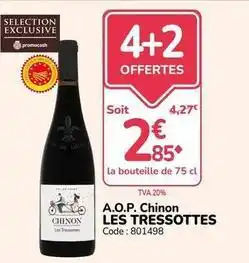Promocash A.o.p. chinon offre