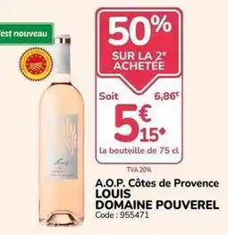 Promocash A.o.p. côtes de provence offre