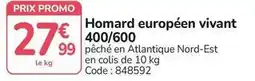 Promocash Promo - homard européen vivant 400/600 offre