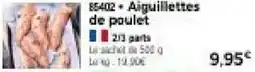 Thiriet Aiguillettes de poulet offre