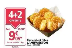 Promocash Camembert bites offre