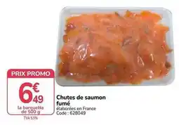 Promocash Promo - chutes de saumon fumé offre