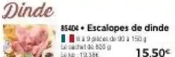 Thiriet Escalopes de dinde offre
