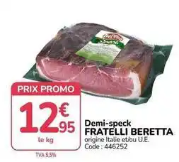 Promocash Promo - demi-speck offre