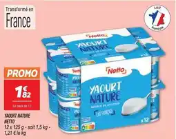 Netto Promo - yaourt nature offre