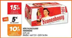 Netto Kronenbourg - bière d'alsace blonde offre