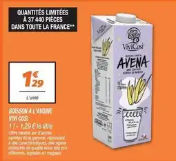Netto Signal - boisson a l'avoine offre