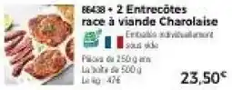 Thiriet Entrecôtes race à viande Charolaise offre