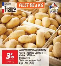 Netto Pomme de terre de consommation offre