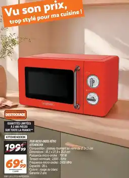 Netto Kitchencook - culottes luites a la perce sur lie desodorante offre
