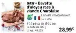 Thiriet Bavette d'aloayau race à viande Charolaise offre