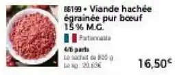 Thiriet Viande hachée égrainée pur bœuf offre