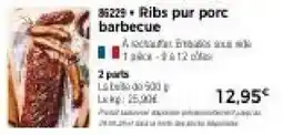 Thiriet Ribs pur porc barbecue offre