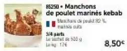 Thiriet Manchons de poulet marinés kebab offre
