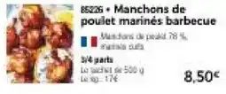 Thiriet Manchons de poulet marinés barbecue offre