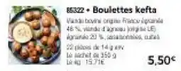 Thiriet Boulettes kefta offre