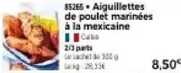 Thiriet Aiguillettes de poulet marinées à la mexicaine offre