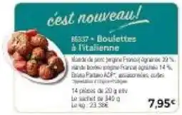 Thiriet Boulettes à l'italienne offre