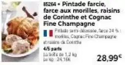Thiriet Pintade farcie offre