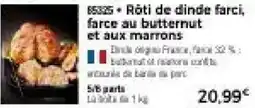 Thiriet Rôti de dinde farci offre