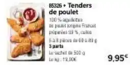 Thiriet 85336 + Tenders de poulet offre