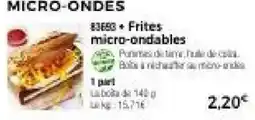 Thiriet 83683 + Frites micro-ondables offre