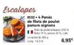 Thiriet Escalopes offre